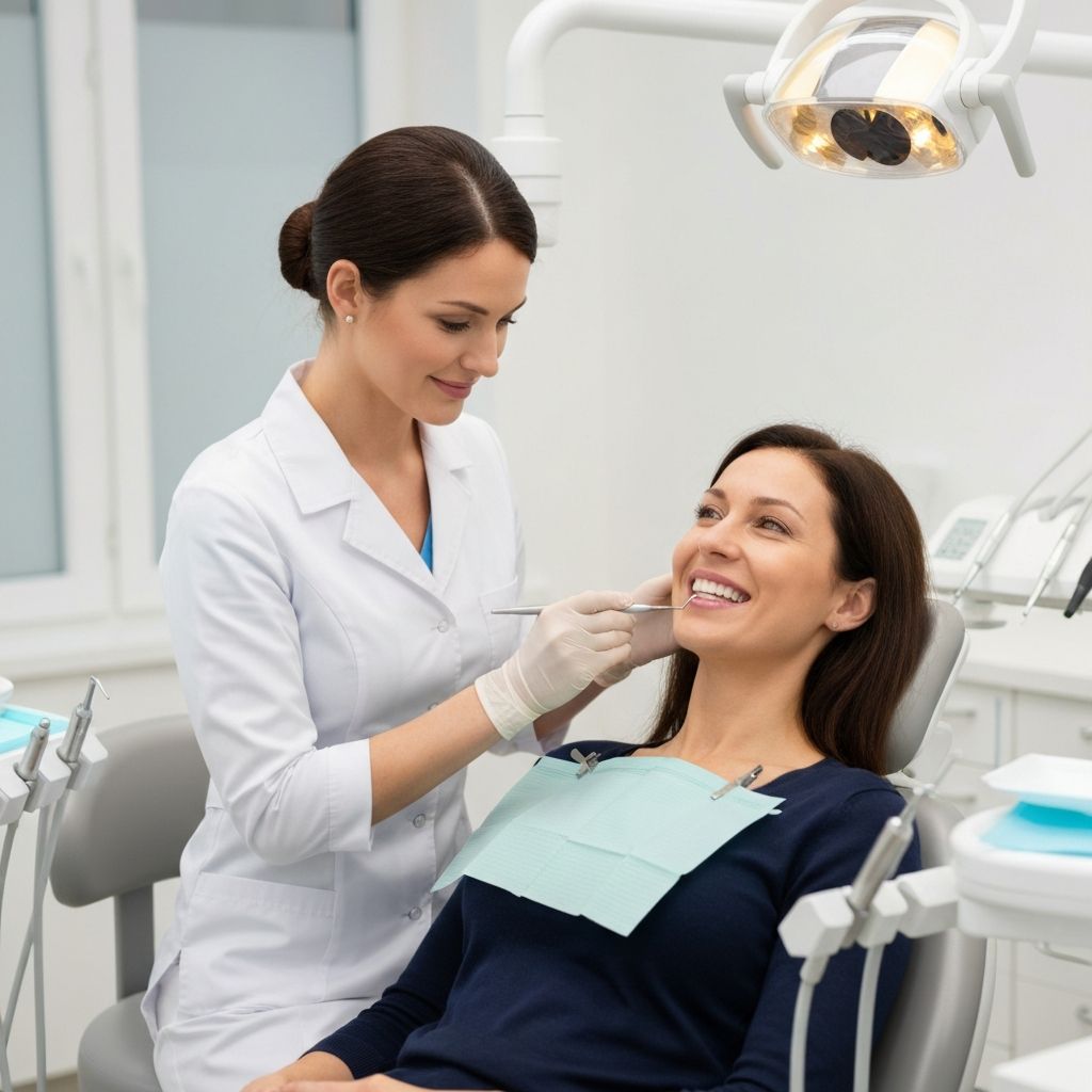 Professional dental consultation at Crown Dental Studio